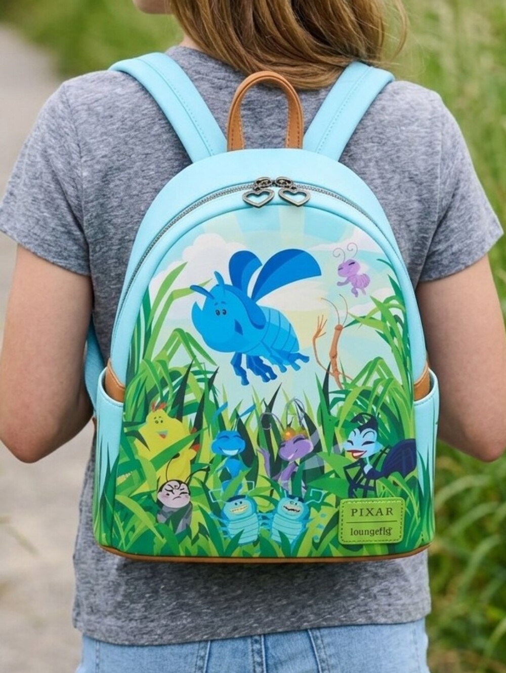 Loungefly Disney Pixar A Bug's Life Group Mini Backpack